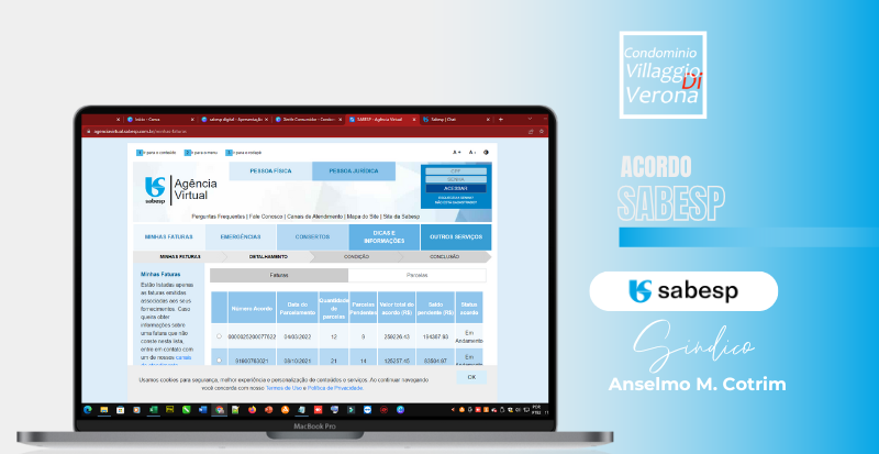 Esclarecimentos sobre Acordo Sabesp